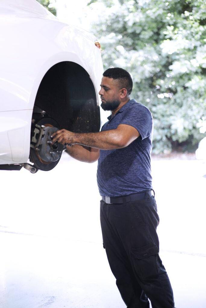 tire service at japanese auto repair