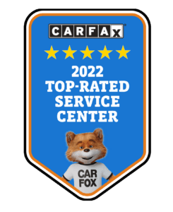 2022 top-rated service center with carfax
