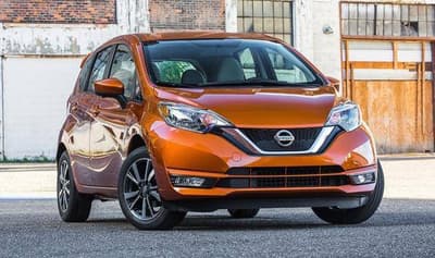 orange nissan car