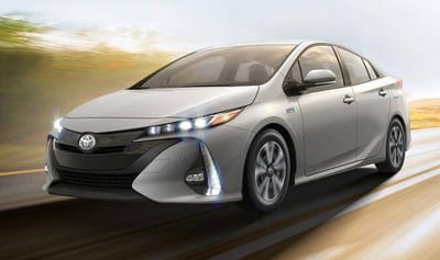 Silver Toyota car