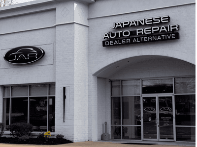 exterior detail of japanese auto repair in buford ga