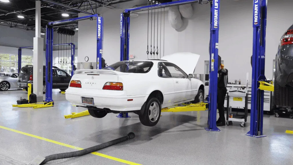 Japanese Auto Repair Lexus at the shop