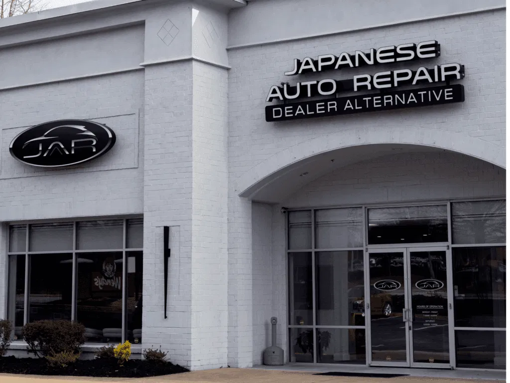 exterior detail of japanese auto repair in buford ga