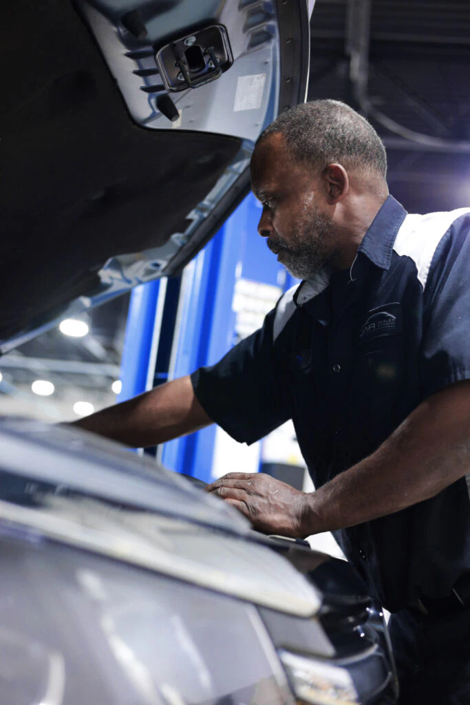 japanese auto repair technician servicing auto care in buford ga