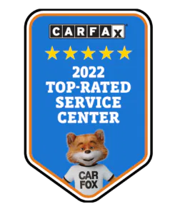 2022 top-rated service center with carfax