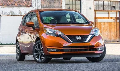 orange nissan car