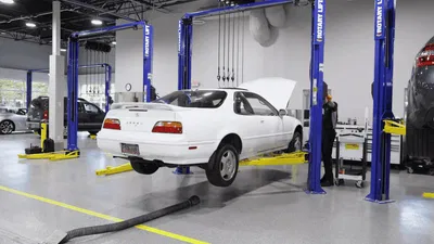 Japanese Auto Repair Lexus at the shop