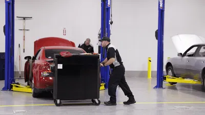 Japanese Auto Repair Techs working