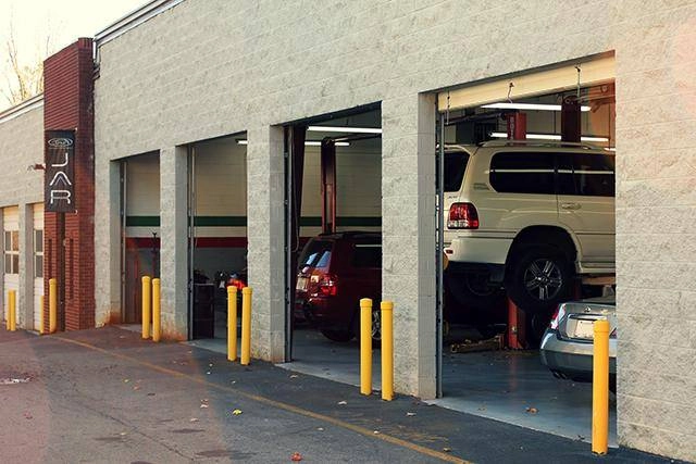 Outside view of Garage