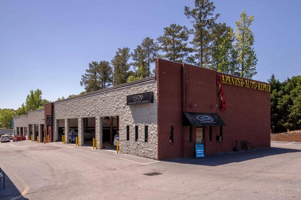 Outside view of the shop