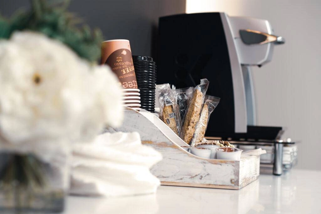 Customer Refreshments in Lobby Japanese Auto Repair