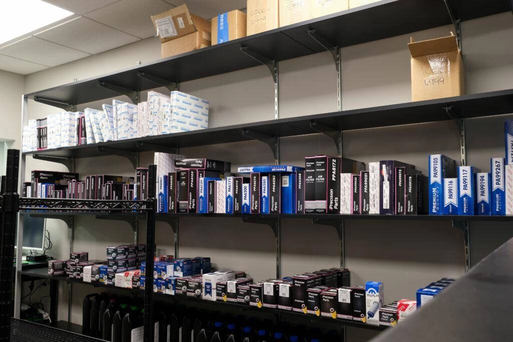 Japanese Auto Repair Extra Inventory Storage