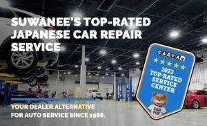 Japanese Auto Repair suwanee's top rated car repair service