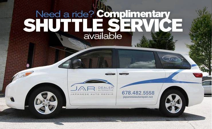 japanese auto repair shuttle service