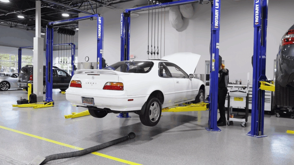 Japanese Auto Repair Lexus at the shop