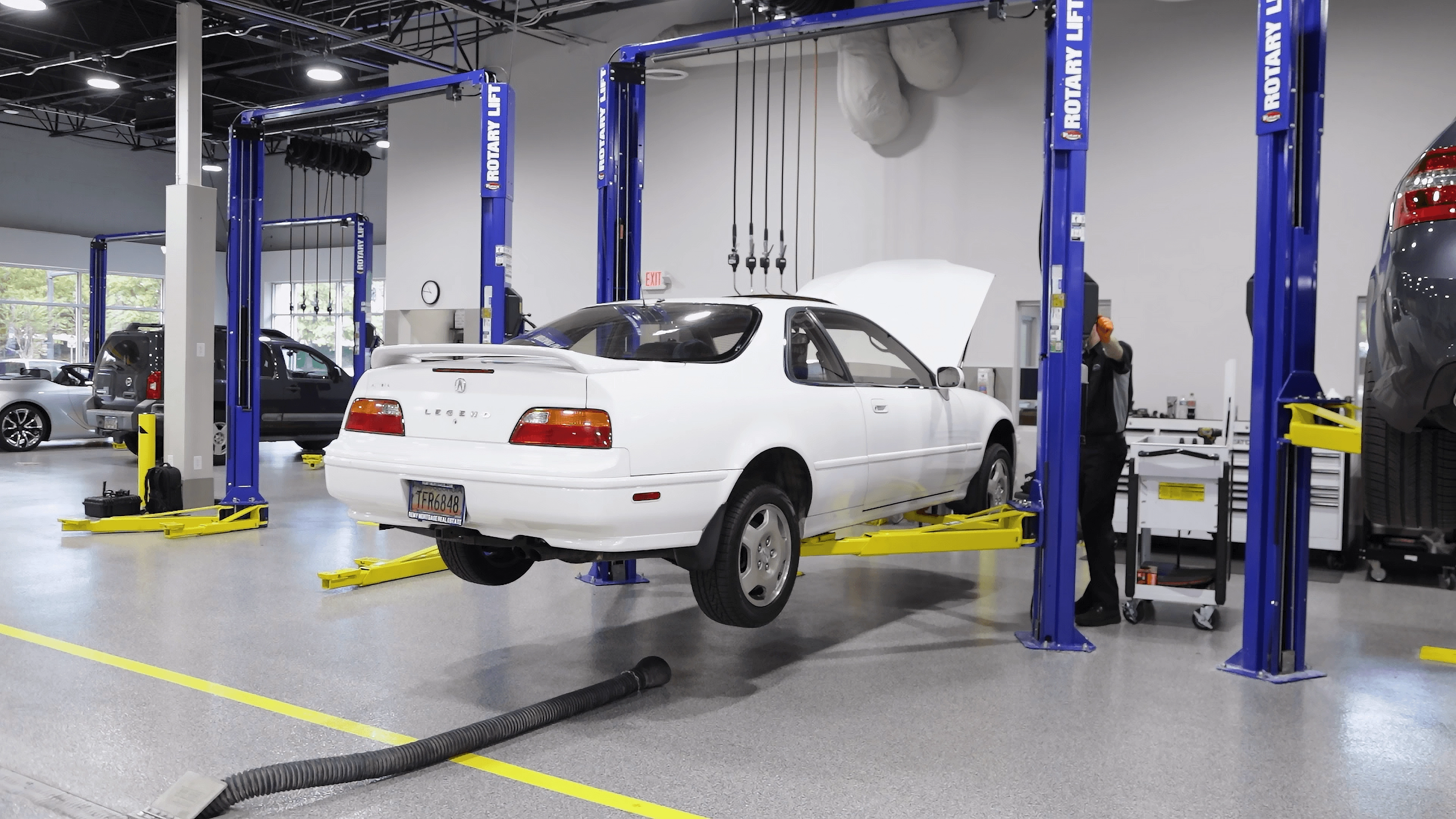 Japanese Auto Repair Lexus at the shop