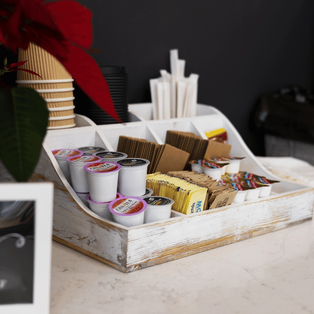 coffee station for customers
