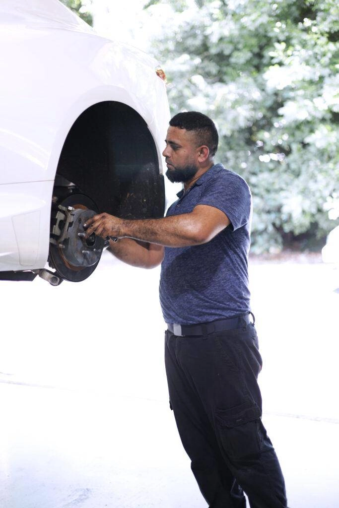tire service at japanese auto repair