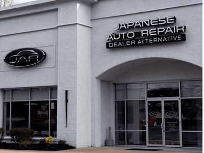 exterior detail of japanese auto repair in buford ga
